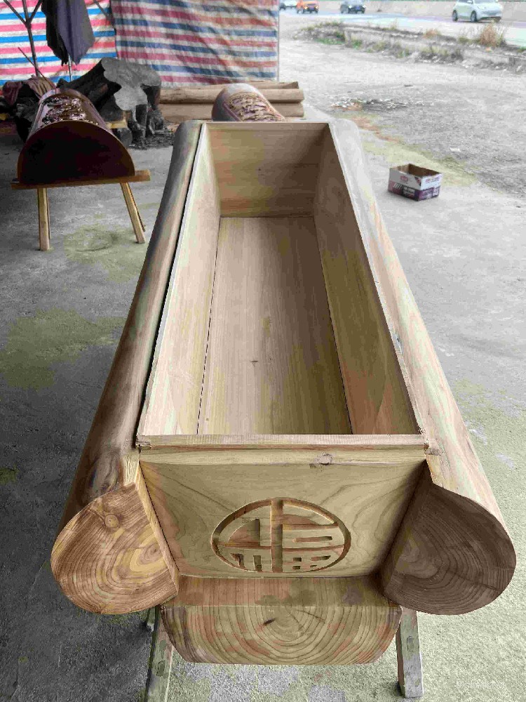 柳州本地油杉棺材